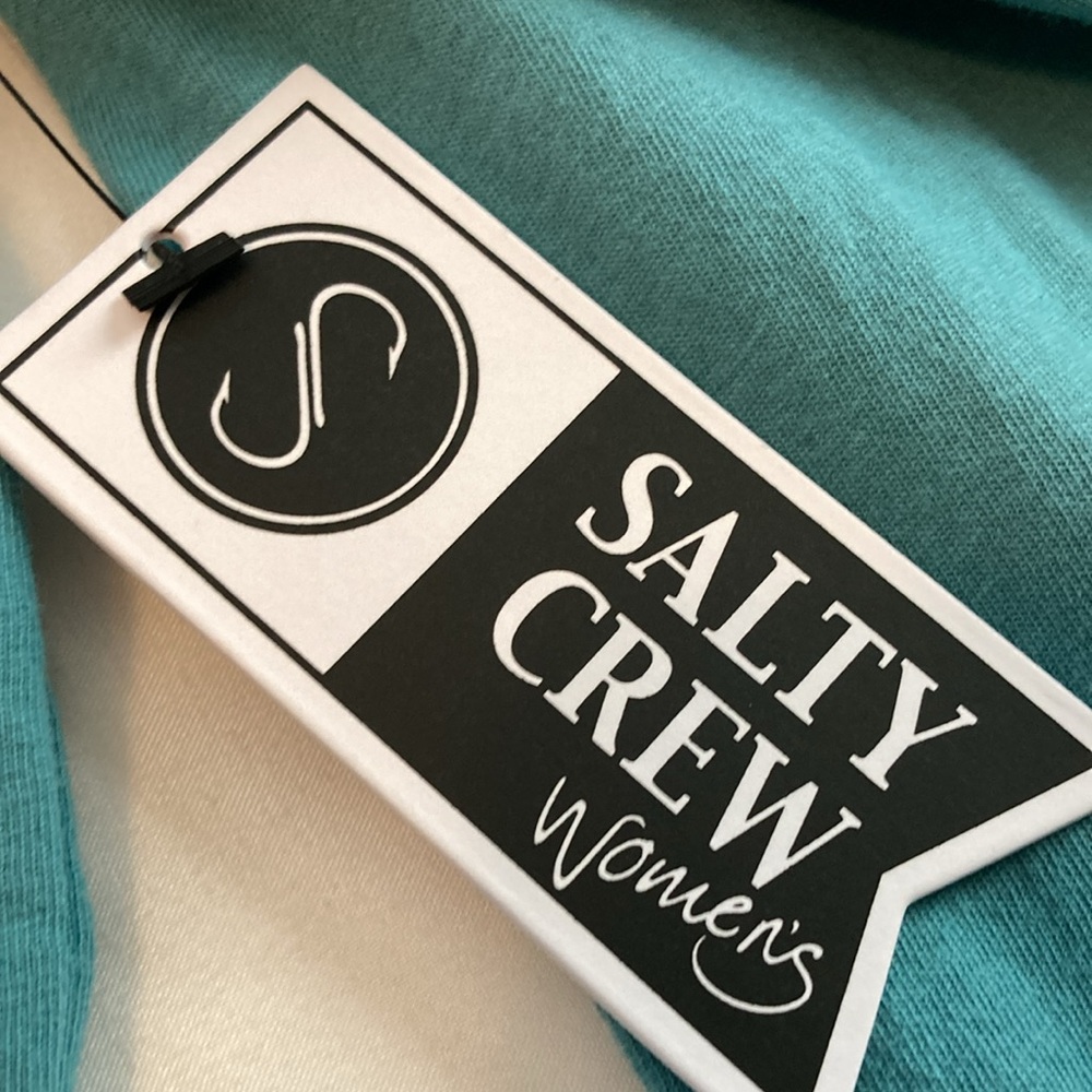 Salty Crew, l/s crop tee, NWT - Picture 8 of 11